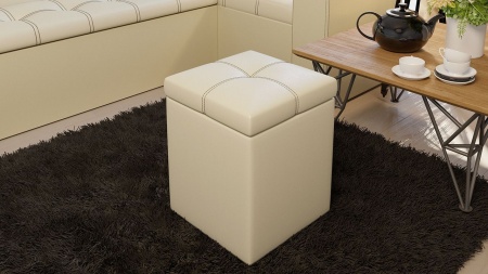 Пуф Остин c Ящиком для Хранения Разные Цвета/Ш-370 × Г-370 × В-485 мм