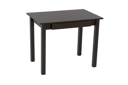 Стол обеденный с ящиком венге