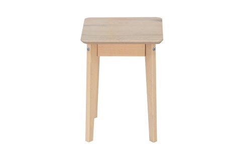 Табурет на венских ножках выбеленная береза